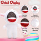 Made By Aliens Adorable 6 inch Easter Sock Monkey Plush Toy Sheep Costume - Soft Stuffed Animal for Kids & Collectors for Birthdays, Holidays, Springs