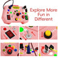 Toddler Busy Board With LED Light - Baby Game Sensory Toy,Light Switches Montessori Toy for 3 Year Old?Kids Educational Learning Activities