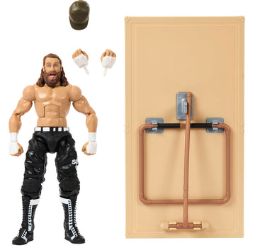 Mattel WWE Sami Zayn Elite Collection Action Figures, Deluxe Articulation & Life-like Detail with Iconic Accessories, 6 in