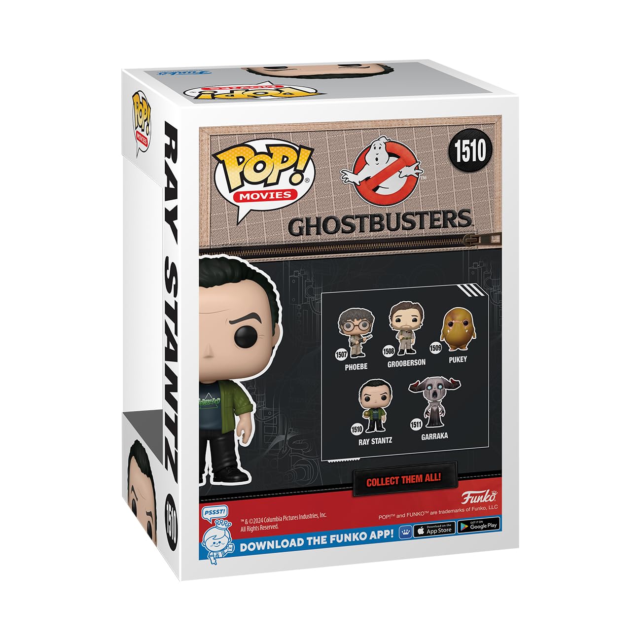 Funko POP! Movies: Ghostbusters: Frozen Empire - Ray Stantz - Glow in The Dark - Collectable Vinyl Figure - Gift Idea - Official Merchandise - for