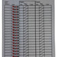 Hickoryville Pinochle Card Game Set with Score Pad, Playing Cards & Leather Case | Complete Pinochle Kit with 48-Card Deck, 100-Sheet Score Sheets