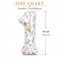 40 Inch Floral Number 1 Balloon, White Wildflower Foil Mylar Balloon for Girls 1st Birthday Decorations, Baby Girl One Year Old Birthday Party