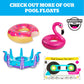 Inflatable Swan Drink Holder, Floating Cup Holder for Pool and Hot Tub, Novelty Beverage Float for Outdoor Water Fun