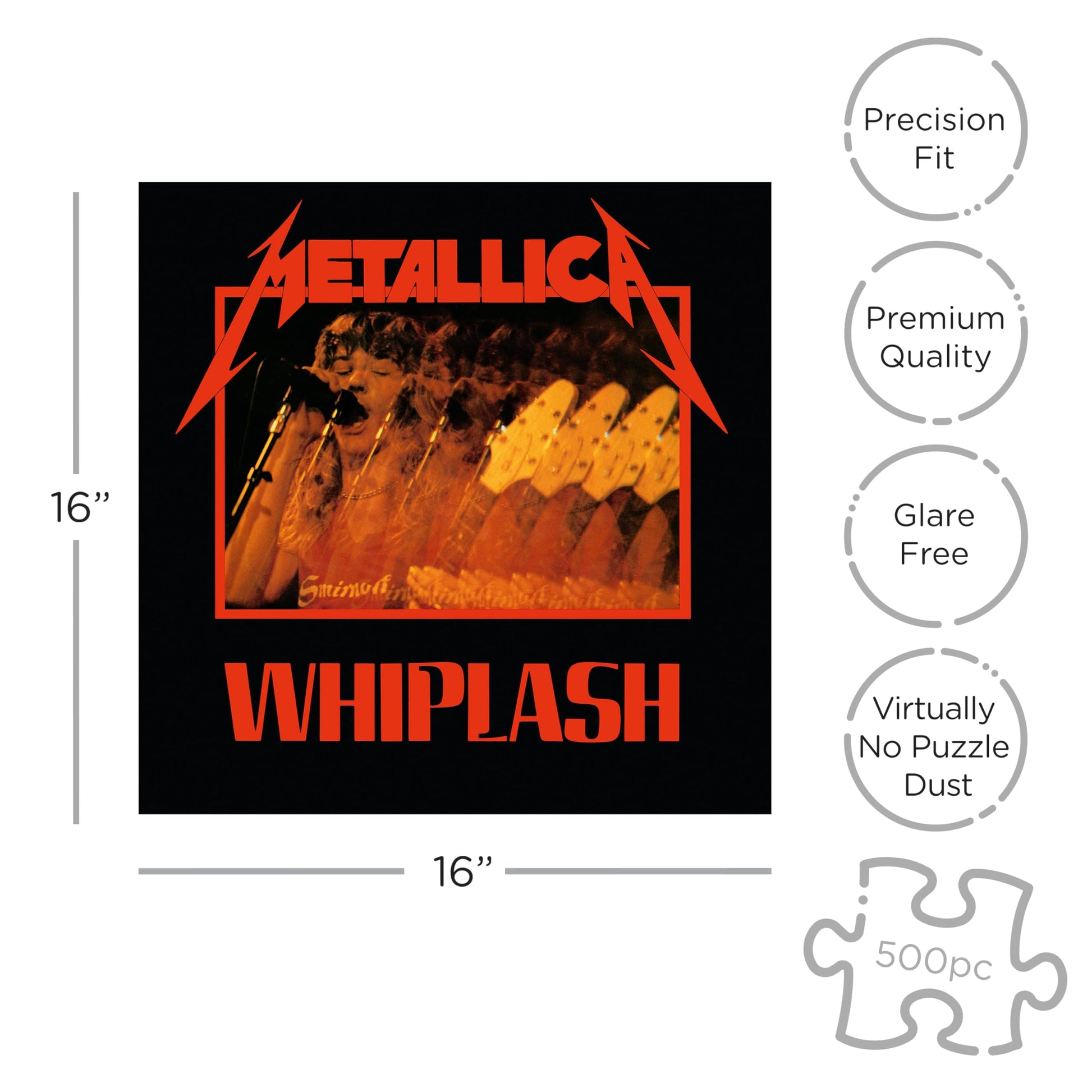 Metallica Whiplash (500 Piece Jigsaw Puzzle)