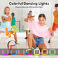 Karaoke Machine for Kids,2026 New Mini Portable Karaoke Toys, Karaoke Speaker with 2 Wireless Microphone & Light for Home Party for Adults