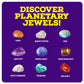 Dan&Darci Galaxy Gem Dig Kit for Kids - Gemstones Digging Science Kits for Kid Age 6-7, 6-8, 8-10 - Gifts for 6 7 8 9 10 11 Year Old Boys & Girls