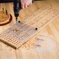 XL Cribbage Board Templates, 3-Player, Curved Track