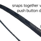 36" Black Dance Hula | Lighter Weight at 11 oz | Made in the USA