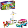 LEGO Friends Olivia's Electric Car Toy 41443 Vehicle for Girls, Boys and Kids 6 Plus Years Old, with Mia Mini-Doll & Puppy Figure Eco Education