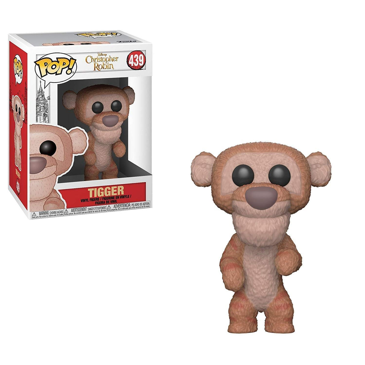 Funko Pop Disney: Christopher Robin Movie - Tigger Collectible Figure, Multicolor
