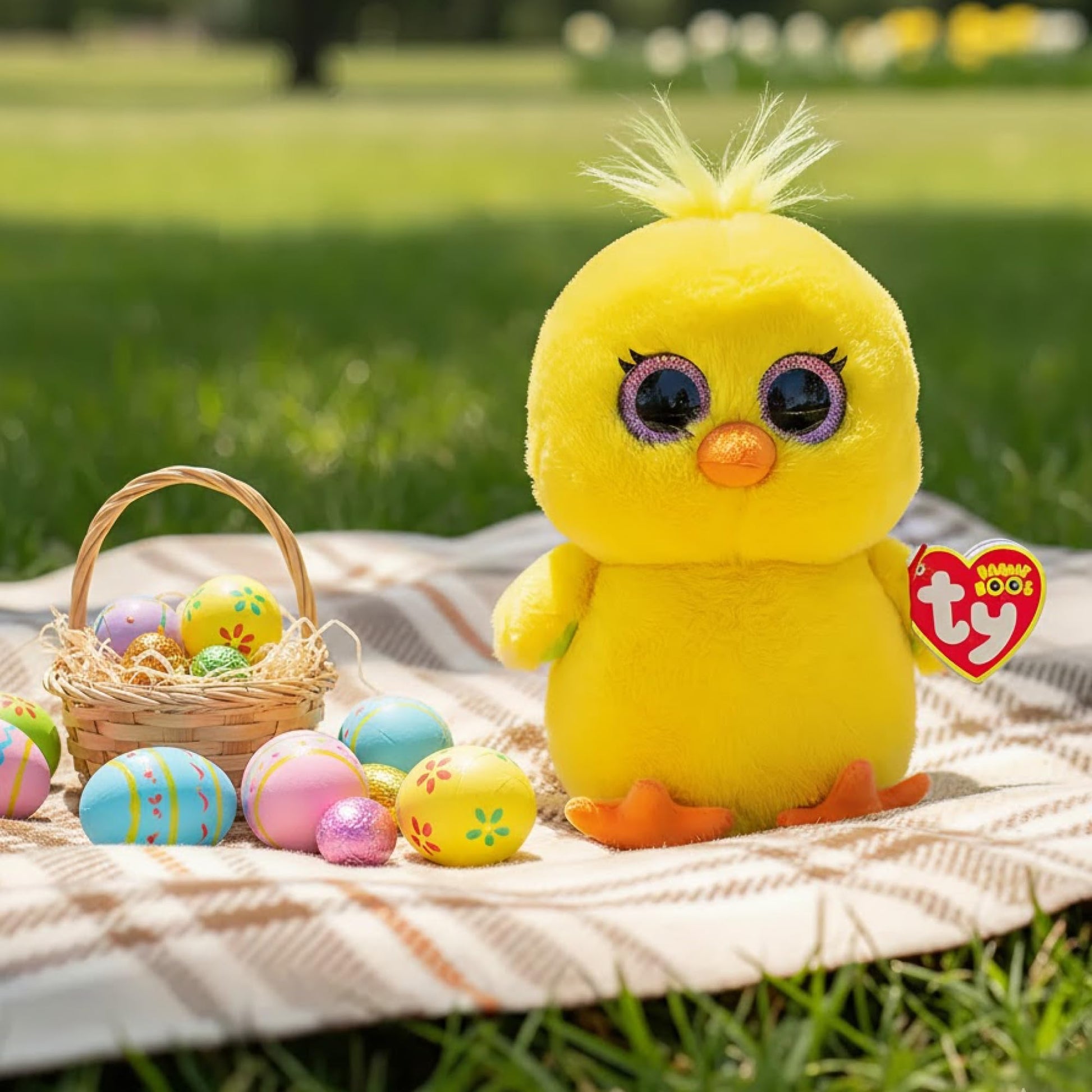 Ty Beanie Boo CHIRPS the Yellow Chick - 6"