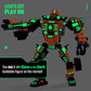 JITTERYGIT Mech Robot Soldier Glow in the Dark Bricks Toy STEM Gift Set, Juguetes para Niños De Christmas Birthday Regalos, Cool Military Holiday