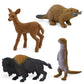 Safari Ltd In The Woods TOOB - Figurines: Elk, Otter, Monarch Butterfly, Black Bear, Snake, Eagle, Beaver, Doe, Grasshopper, Frog, Raccoon, Bison