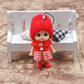 DDJYP 12pcs Tiny Dolls Silicone Princess Mini Doll for Girls DIY Miniature Dollhouse Kit with Miniature Clothes, Decoration Little Dolls Christmas