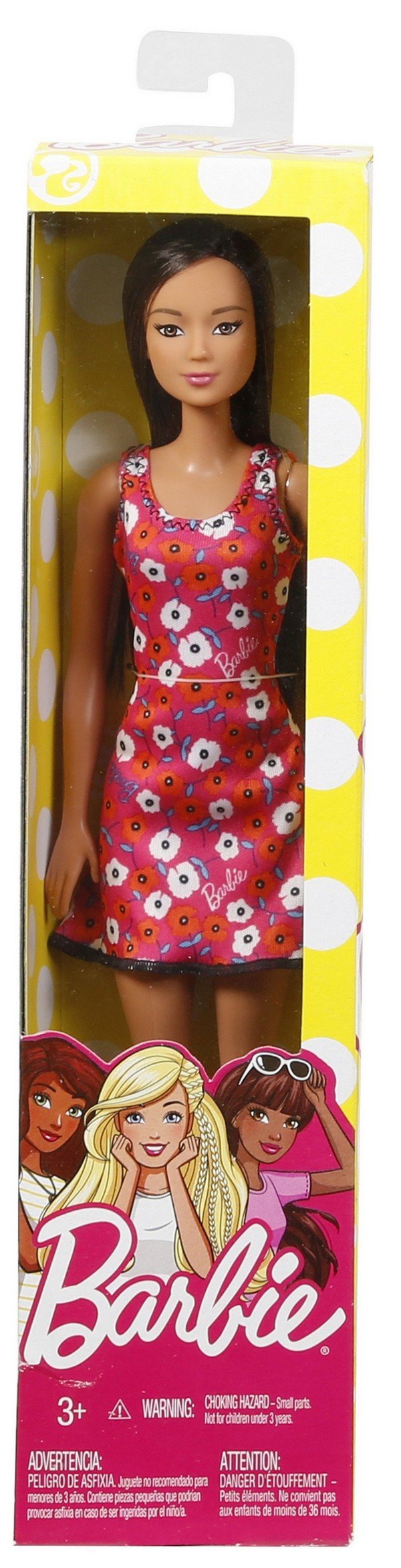 Barbie Doll Red Background Dress