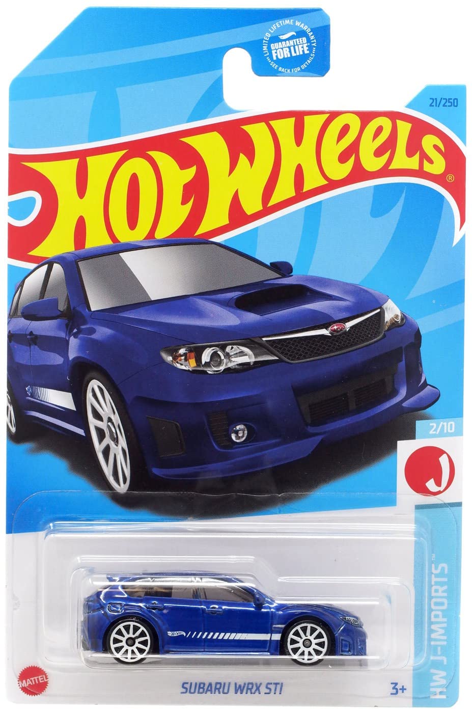 Hot Wheels Subaru WRX STI, HW J-Imports 2/10