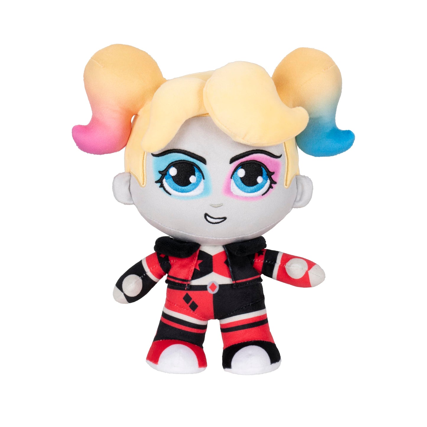 Jazwares DC Harley Quinn Plush - 8-Inch Stuffed Collectible Super-Villain Toy from Warner Bros. - Officially Licensed - Ages 3+