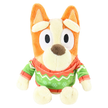 Animal Adventure | Bluey | 8" Mini Bingo Plush | Limited Edition Christmas Themed Animals for Kids | Cute & Huggable Ultra Soft Plushie Stuffers Toy