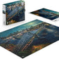 Buffalo Games - Silver Select - Thomas Kinkade - Moonlight Over Manhattan - 1000 Piece Jigsaw Puzzle for Adults - Challenging Puzzle Perfect for Game