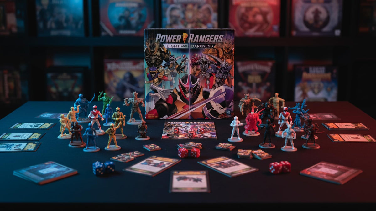 Renegade Game Studios Power Rangers Heroes of the Grid Light & Darkness