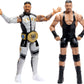 Mattel WWE Main Event Showdown Action Figures 2-Pack with Accessory, Series #25 Bron Breakker vs Jey USO Collectible Set, 6-inch
