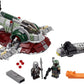 LEGO Star Wars Boba Fett Starship 75312 Building Toy - Mandalorian Model Set Featuring Iconic Starfighter with Rotating Wings and 2 Minifigures, Fun
