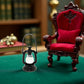 Black Accessories, Miniature Oil Lamp Furnishings, Miniature Lantern Miniature Retro Oil Lantern Kerosene Lamp Play Scene Ornaments Decor Furniture