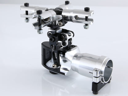 Trex 600 550 RC Helicopter 4 Blade 2 Push Metal Tail Rotor Assembly for T-rex 550, 600 Heli Part