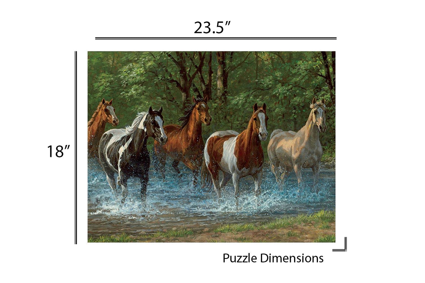 Springbok Summer Creek 36 Piece Dementia Activity Jigsaw Puzzle for Seniors