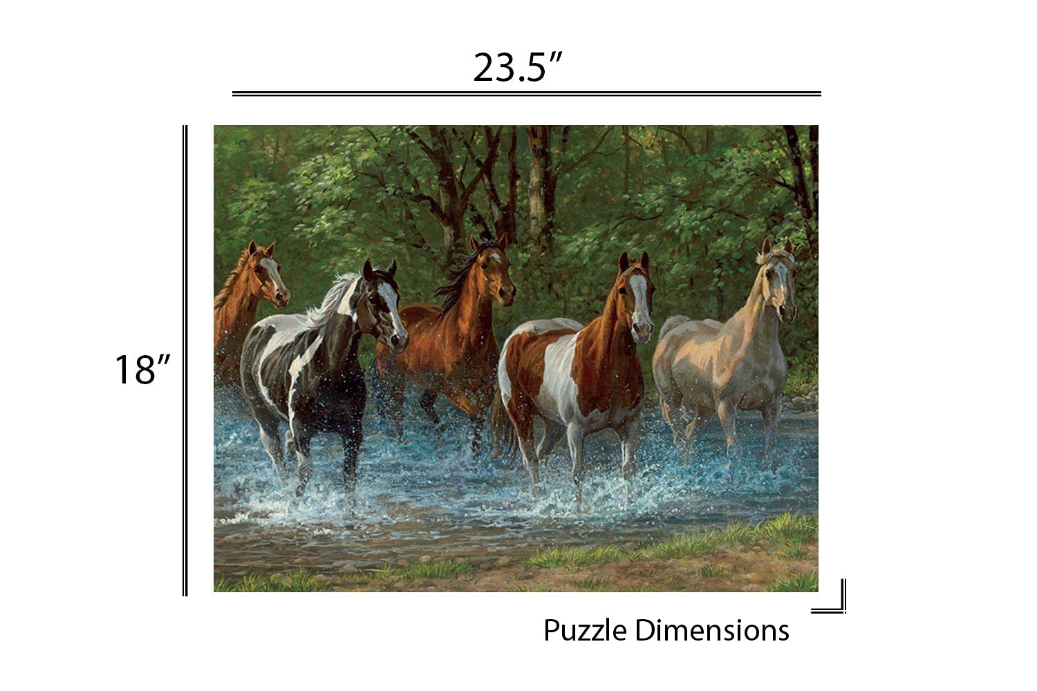 Springbok Summer Creek 36 Piece Dementia Activity Jigsaw Puzzle for Seniors