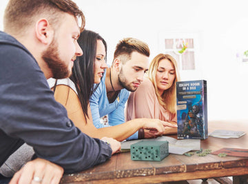 Mattel Games Escape Room in A Box: TIME Drifters KIRA'S Story Party Game for 1 to 4 Players with Clues & Puzzles, Combine with Kira's Story for Remote