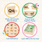 Battat One-Match Alphabet Puzzle, Self-Correcting Wooden ABC Box, Alphabets