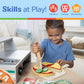 Melissa & Doug Top & Bake Wooden Pizza Counter, Kids Kitchen Playset with Play Food & Play Kitchen Accessories, Preschool Toys for Girls & Boys Ages
