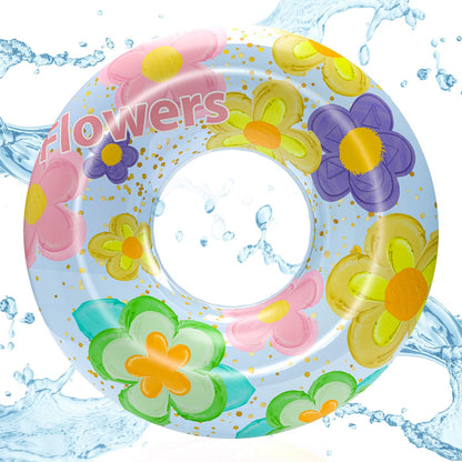 Polar Dip Pool Floats Rings for Adults - Fun Swimming Pool Ring for Pool Parties, Beach, and Outdoor Activities with Pool Floats Tube (Single Pack)