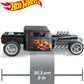 MEGA Hot Wheels Race Car Building Toys Set, Bone Shaker with 334 Pieces and Metal Die-Cast Model, Collector Replica, Black and Chrome, Kids & Adults