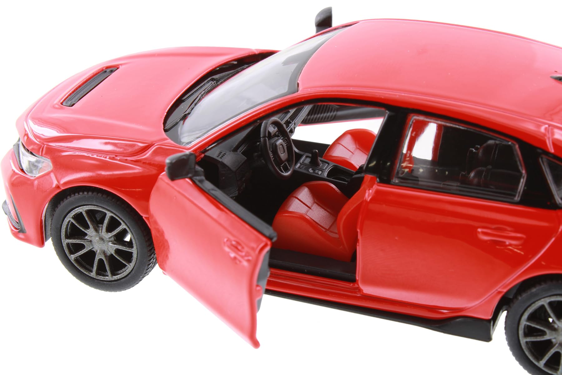 KiNSMART 2024 Honda Civic Type R 5472D - 1/36 Scale Diecast Model Car (Red)