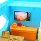 Kiddieland Happy Camper Motorized Toy RV with Lights & Sounds for Toddlers