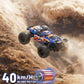 Cirmine RC Cars 1:14 All Terrain Off-Road RC Truck, 4WD Fast Remote Control Car 40+ KPH, 4X4 Waterproof RC Vehicle with 2 Rechargeable 1300 mAh