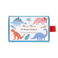 Meri Meri Dinosaur Stickers (Pack of 25), Dinosaur Birthday Party Favors, Decorative Stickers, Matchbox-Style Box, Easy Peel Back.