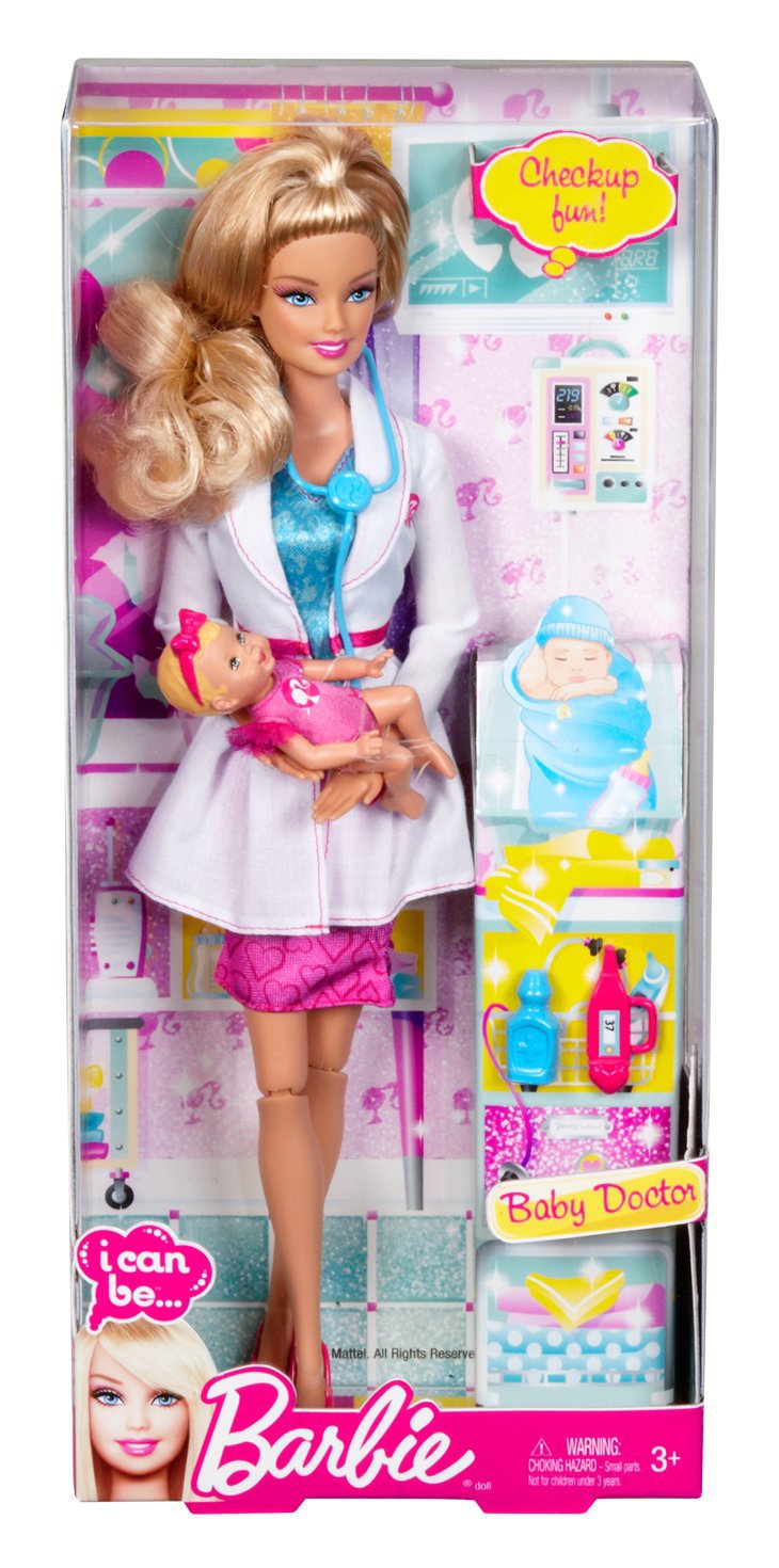 Barbie I Can Be Baby Doctor Doll