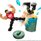 Mattel WWE Knuckle Crunchers Backstage Brawl Playset with, 5 Accessories Including Slime, 3.25-inch Collectible (Styles May Vary)