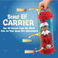 The Elf on the Shelf - Elf on The Go Kit Including Scout Elf Carrier, Peppermint Plane, & Polar Props Travel Set for Adventures, Cute Elf on The Shelf
