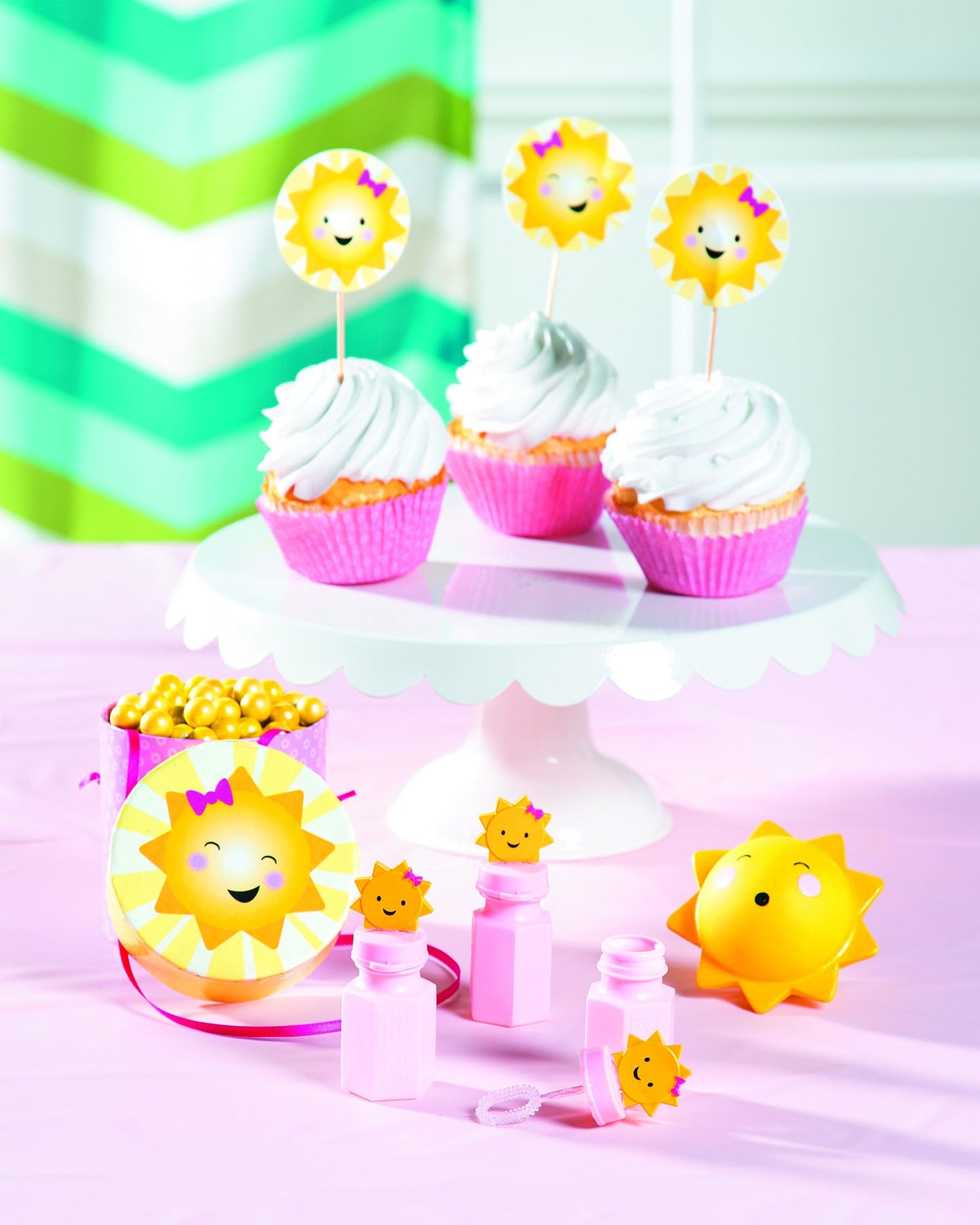 Fun Express You Are My Sunshine Squirts Bath Toys for Kids Ages 1-3 - Baby Bath Toys 12 Pack Bulk Party Favors for Toddler Birthday | Pool Toys Water