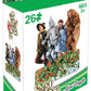 Playhouse Wizard of Oz Poppy Fields 26-piece Shaped Mini Puzzle for Kids