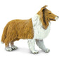 Safari Ltd. Collie Figurine - Lifelike 4" Dog Figure - Educational Toy for Boys, Girls, and Kids Ages 3+