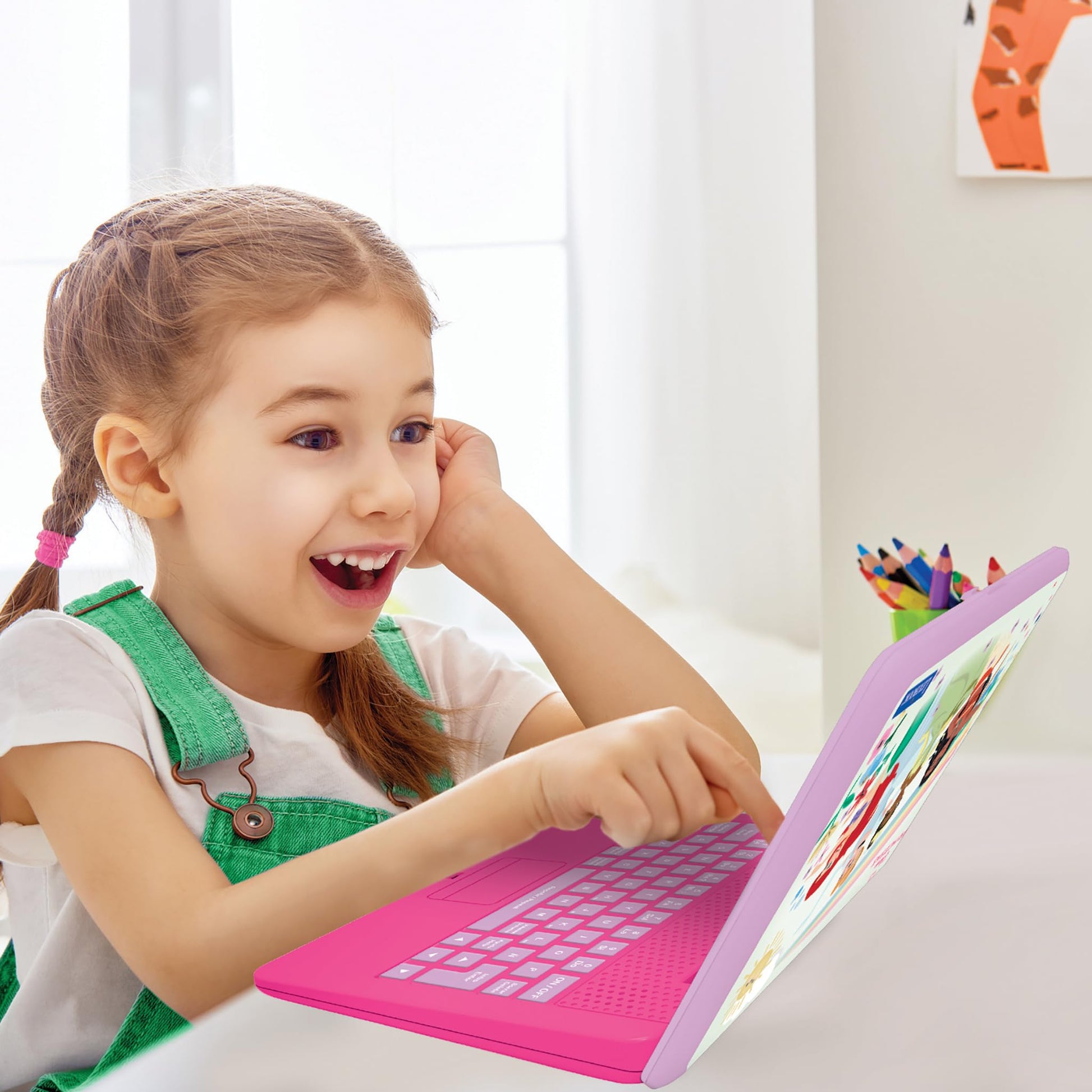 Lexibook, Disney Princess Educational Laptop for Kids, JC599DPi2