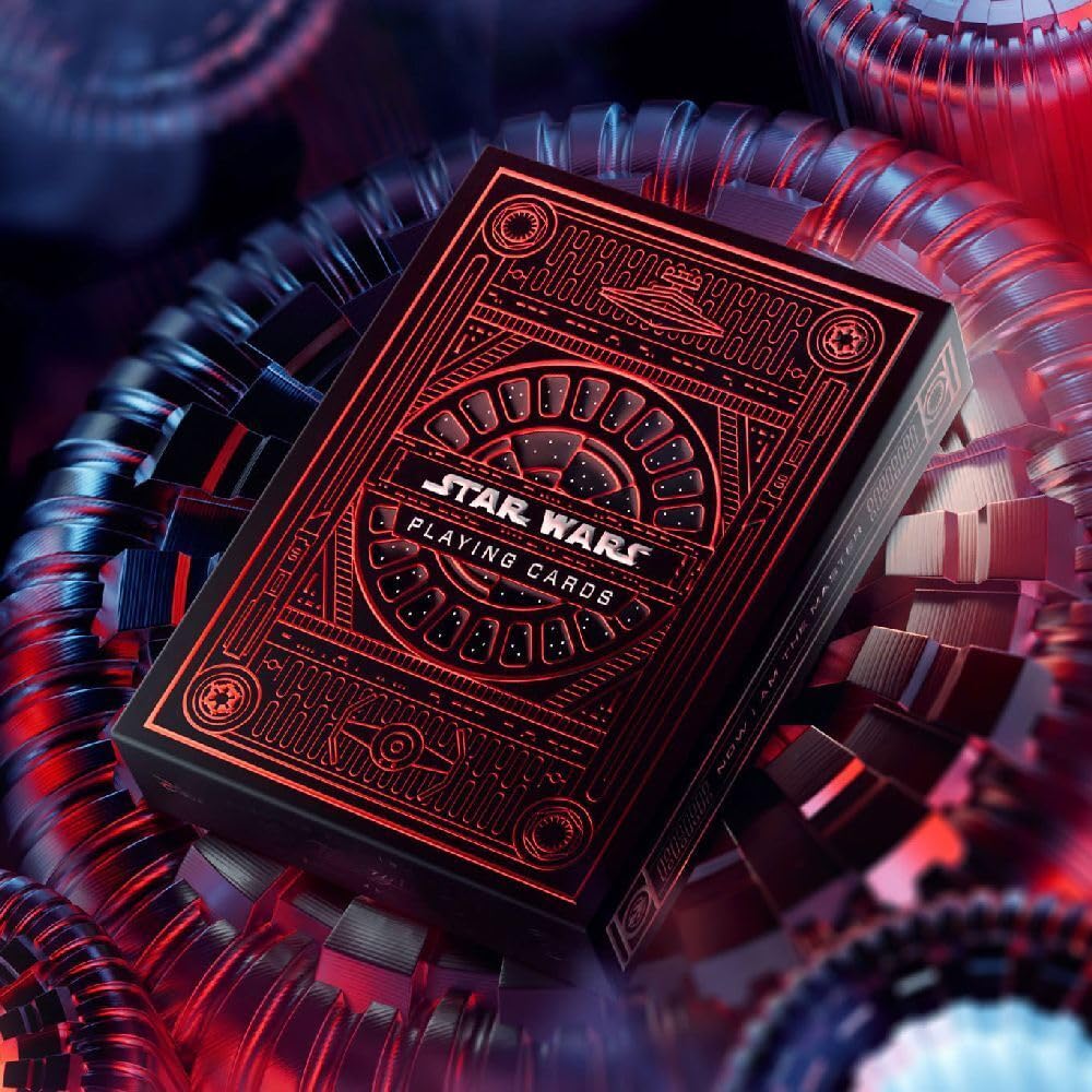 theory11 Star Wars Playing Cards - Dark Side (Red)