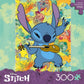 Ceaco - Disney Stitch Galaxy Grunge - 300 Large Piece Puzzle for Adults