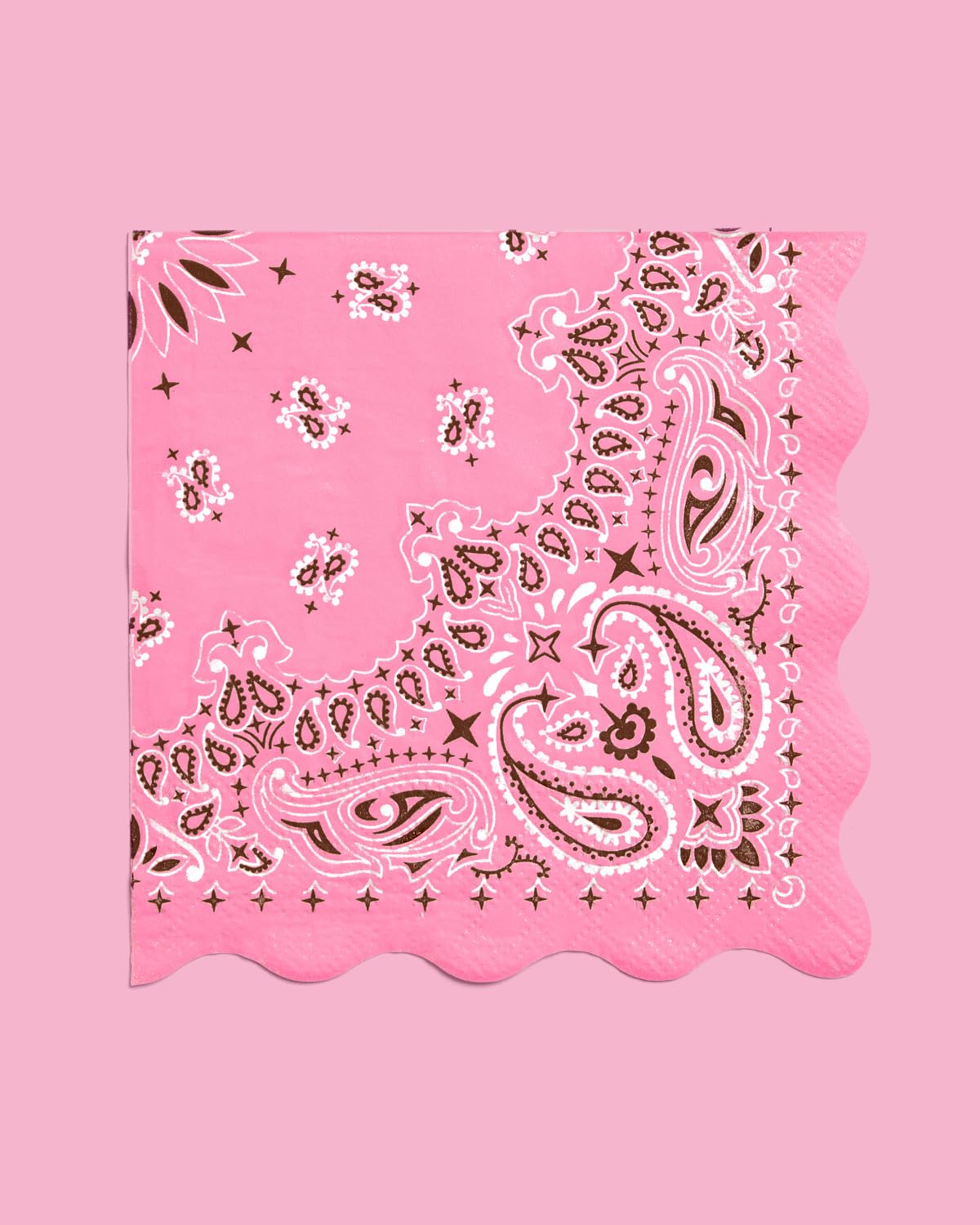 xo, Fetti 24 Cowgirl Paper Napkins | Western Party Rodeo Bandana Decor
