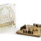 Hnefatafl, Two Player Strategy Game with Wooden Game Board, for Kids and Adults